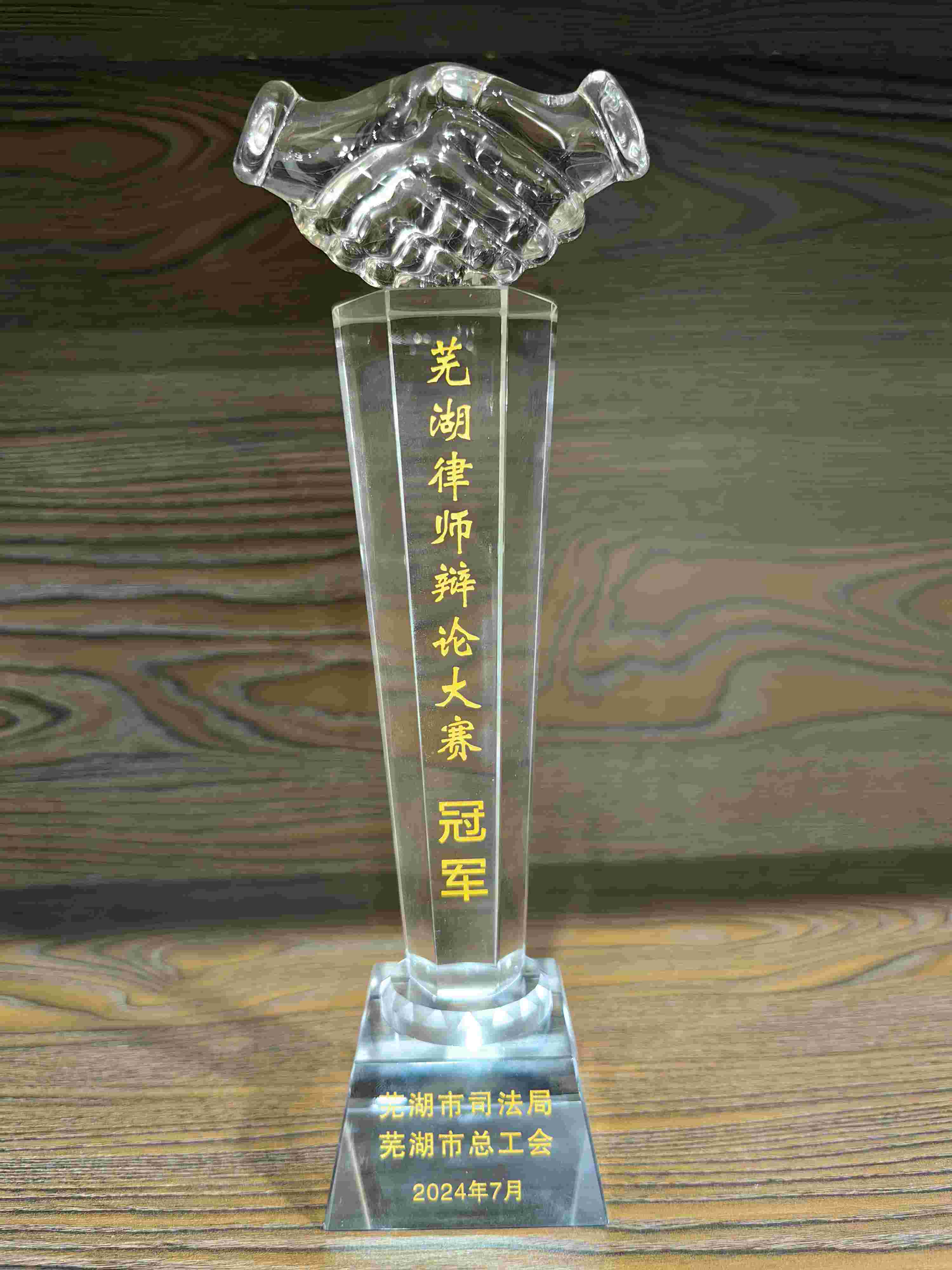芜湖律师辩论大赛（2024）  冠军